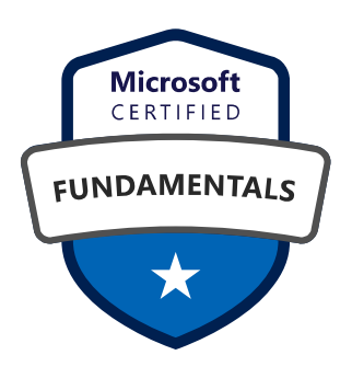 Microsoft Azure Fundamentals (AZ-900) badge